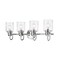 Z-Lite Kinsley 4 Light Vanity, Chrome And Clear Seeded 340-4V-CH - alternate 1